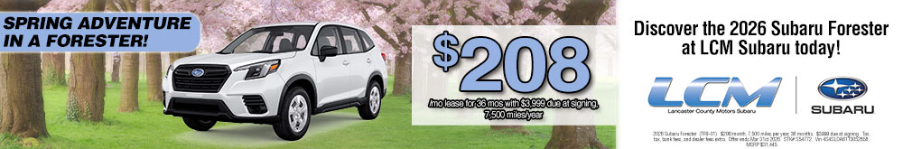 Subaru Forester March